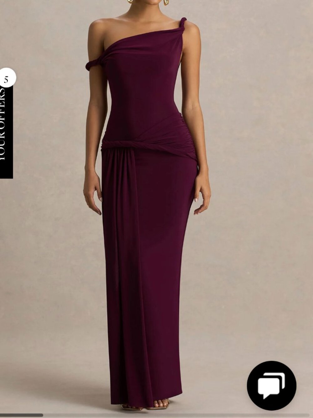 Club L London Tulisa Maxi Dress